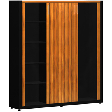 Комплект высоких шкафов для документов с гардеробом Верона ВР-2.4