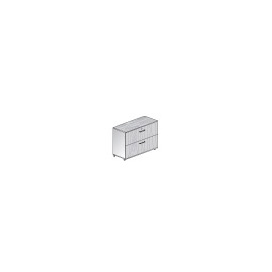 Шкаф низкий закрытый с файловыми ящиками Darch S6046