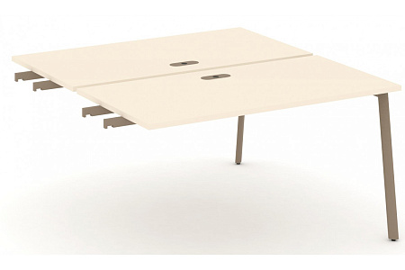 Двойной стол приставка к опорным элементам 138x150 см Estetica ES.D.SPR-3-LP