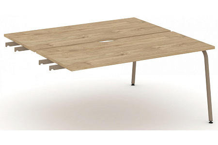 Двойной стол приставка к опорным элементам 158x150 см Estetica ES.D.SPR-4-VK