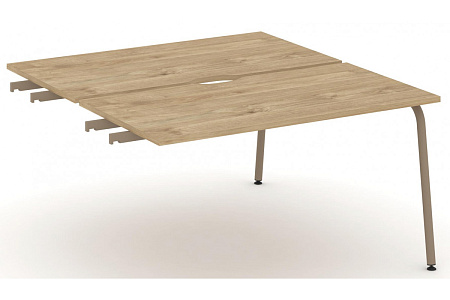 Двойной стол приставка к опорным элементам 138x150 см Estetica ES.D.SPR-3-VK