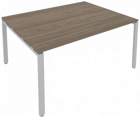 Переговорный стол (1 столешница) на П-образном м/к 160x123 см Metal System Quattro 5*5 50БП.ПРГ-1.4