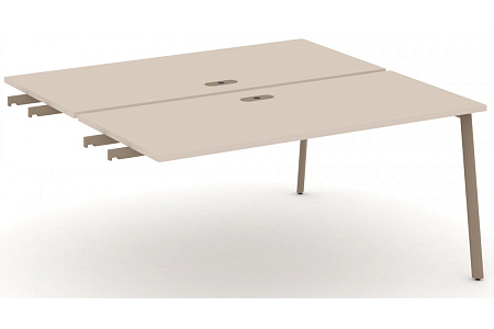 Двойной стол приставка к опорным элементам 158x150 см Estetica ES.D.SPR-4-LP