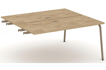 Двойной стол приставка к опорным элементам 138x150 см Estetica ES.D.SPR-3-LK