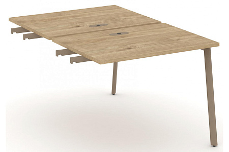Двойной стол приставка к опорным элементам 98x150 см Estetica ES.D.SPR-1-LP