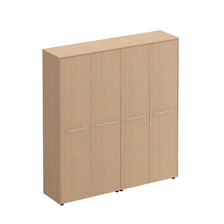 Шкаф комбинированный высокий (закрытый + одежда ) Reventon МЕ 363
