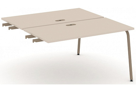 Двойной стол приставка к опорным элементам 138x150 см Estetica ES.D.SPR-3-LK