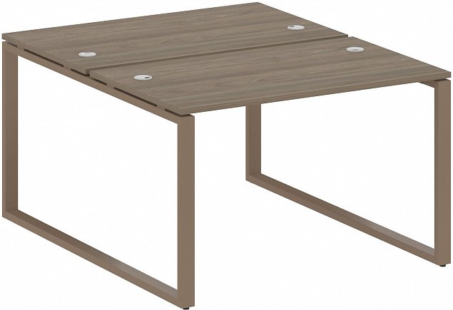 картинка Рабочая станция на О-образном м/к 120x147 см Metal System Quattro 4*4 40БО.РАС-СП-2.2