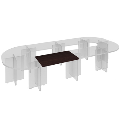 картинка Столешница 140 см стола для переговоров Форум С-ФР-1.4.1