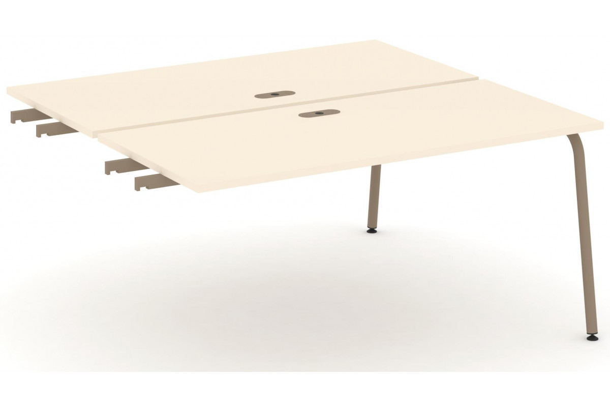 Двойной стол приставка к опорным элементам 158x150 см Estetica ES.D.SPR-4-LK