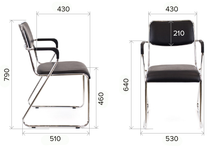 фото Кресло Everprof Fix Plus Chrome Экокожа