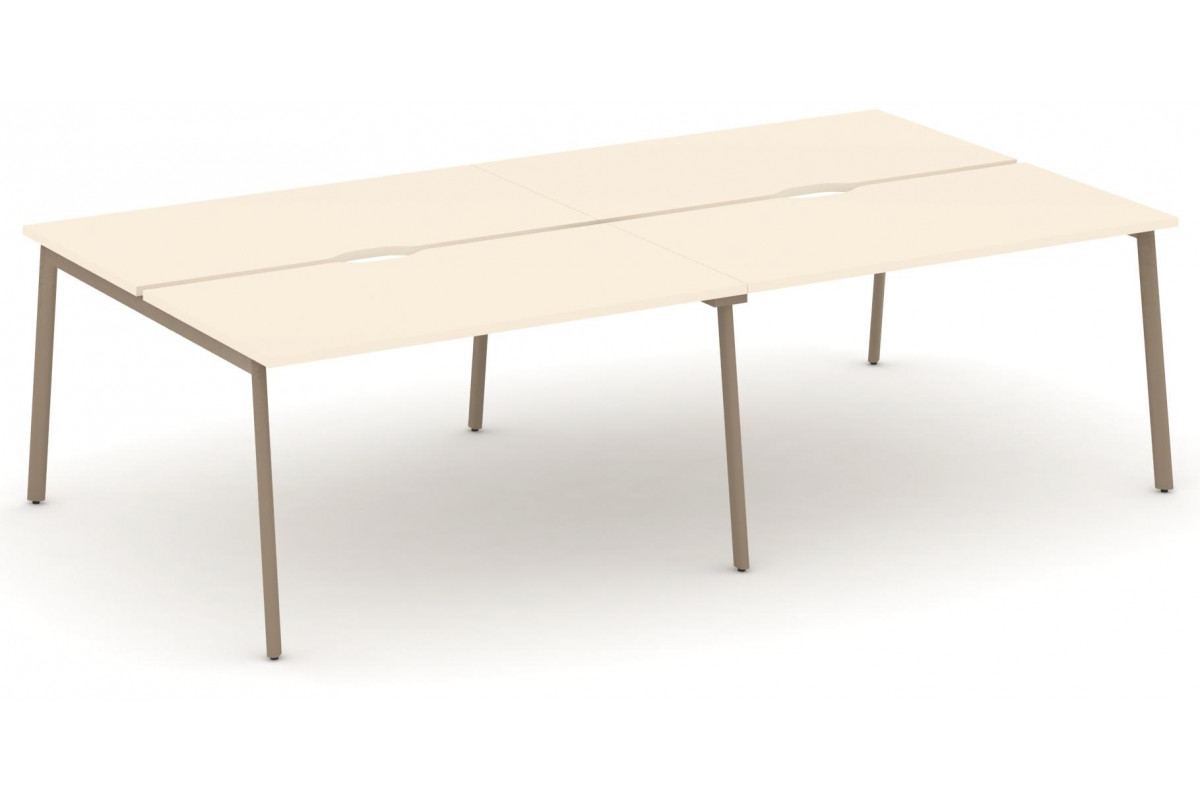 Рабочая станция на 4 места 276x150 см Estetica ES.D.RS-4.3-VP