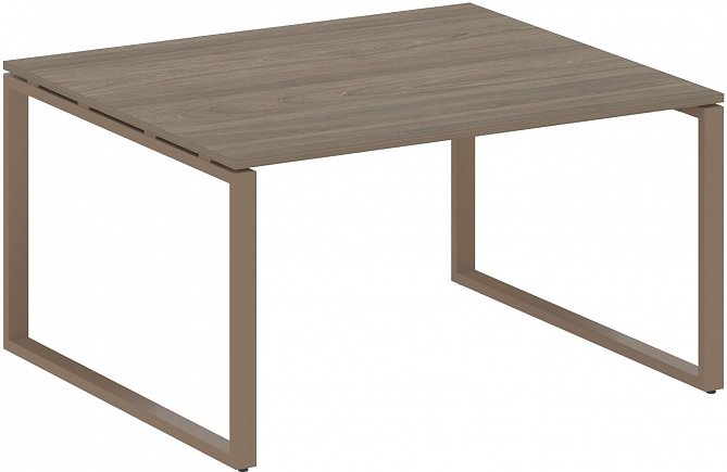 картинка Переговорный стол (1 столешница) на О-образном м/к 140x123 см Metal System Quattro 5*5 50БО.ПРГ-1.3