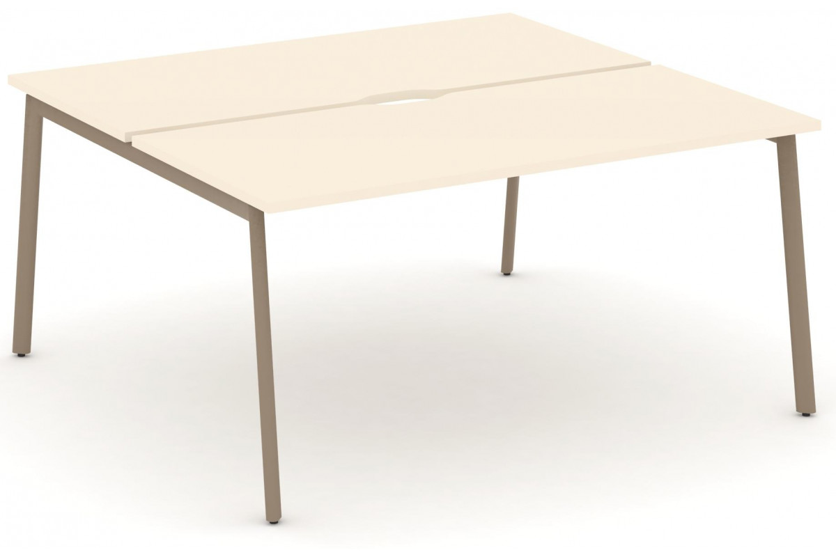Рабочая станция на 2 места 158x150 см Estetica ES.D.RS-2.4-VP