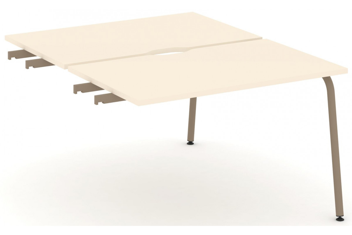 Двойной стол приставка к опорным элементам 118x150 см Estetica ES.D.SPR-2-VK