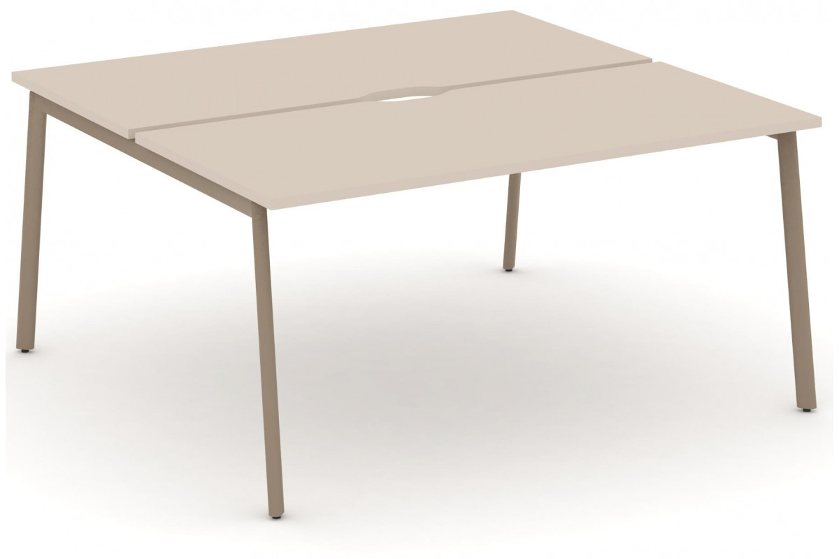 Рабочая станция на 2 места 158x150 см Estetica ES.D.RS-2.4-VP