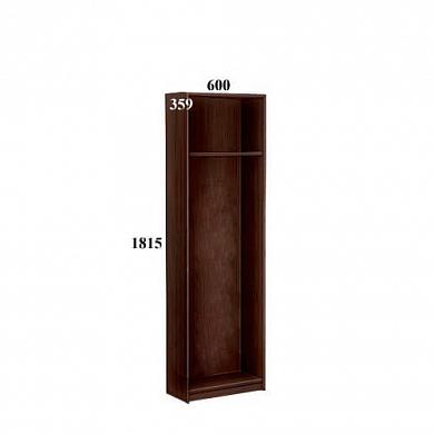 Шкаф для одежды узкий с выдвижной штангой без дверей Simple SRW-60-1