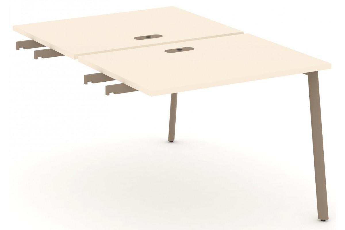 Двойной стол приставка к опорным элементам 98x150 см Estetica ES.D.SPR-1-LP