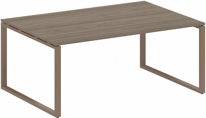 картинка Переговорный стол (1 столешница) на О-образном м/к 180x123 см Metal System Quattro 5*5 50БО.ПРГ-1.5