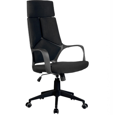 Офисное кресло Riva Chair IQ Rv 8989 (черный пластик)