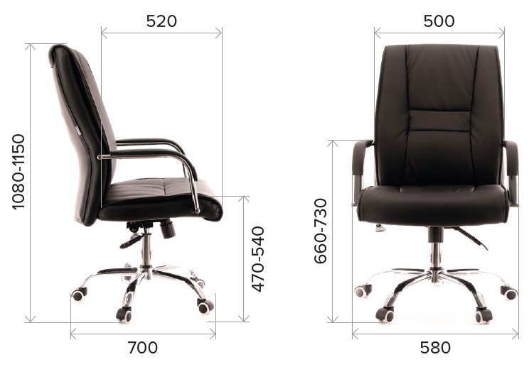 фото Кресло Everprof Kent (Кент) TM Экокожа