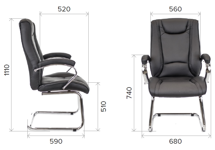 фото Кресло Everprof King CF Экокожа