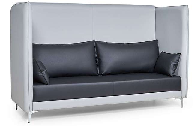 фото Офисный диван ГРАФИТ В