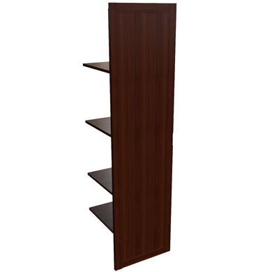 картинка Наполнение одностворчатого шкафа с деревянной дверцей и вешалкой Amber 22554