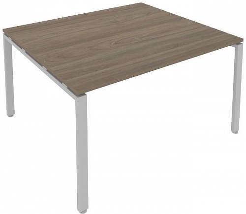 картинка Переговорный стол (1 столешница) на П-образном м/к 140x123 см Metal System Quattro 4*4 40БП.ПРГ-1.3