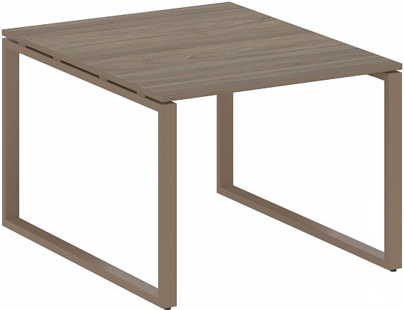 картинка Переговорный стол (1 столешница) на О-образном м/к 100x123 см Metal System Quattro 4*4 40БО.ПРГ-1.1
