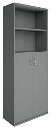 Шкаф широкий высокий комбинированный Slim System А.СТ-1.6