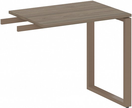 картинка Приставной элемент на О-образном м/к 80x60 см Metal System Quattro 4*4 40БО.ПР-2