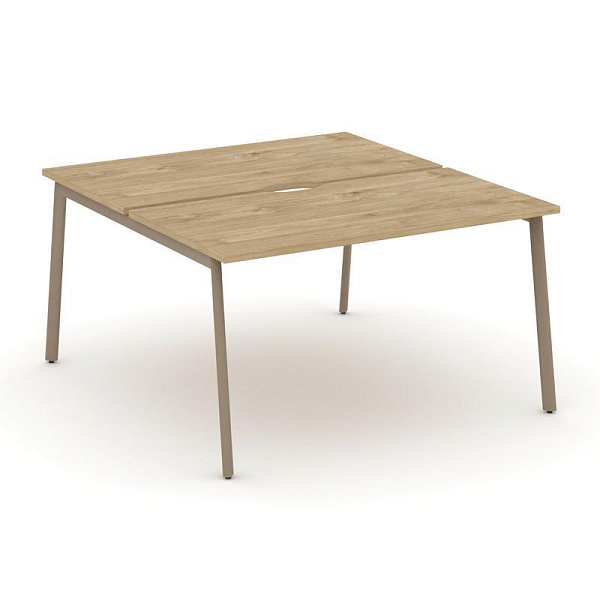 Рабочая станция на 2 места 138x150 см Эстетика (ESTETICA) ES.D.RS-2.3-VP