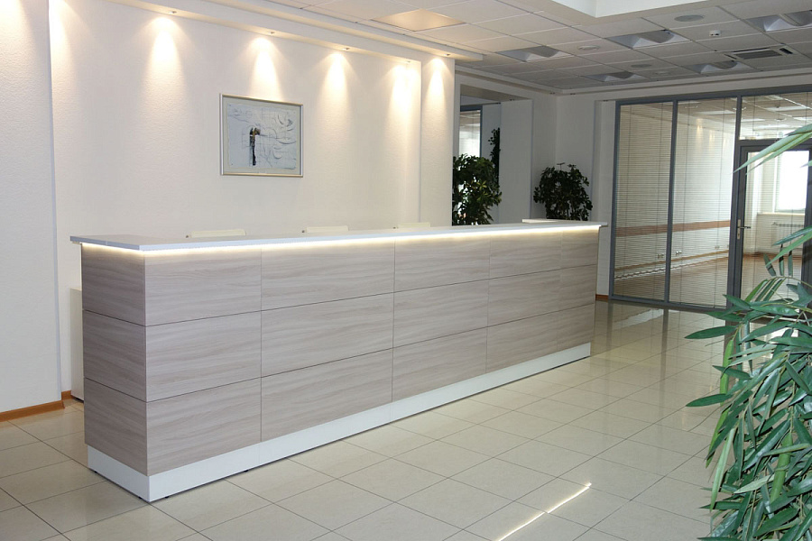 фото Стойка ресепшн Steel