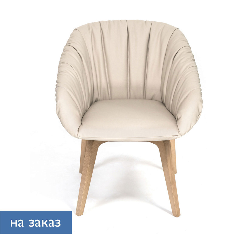 картинка Кресло для посетителей, дер ALMA W SOFT ALMA SOFT L3 oak