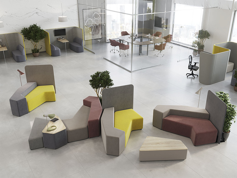 фото Модульный диван Crystal