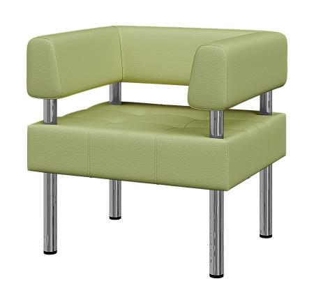 Офисный диван одноместный Бизнес Bu1-2