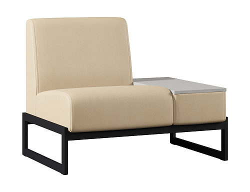 Диван Everprof Solo одноместный со столиком слева EV-SL-01.ST(L)