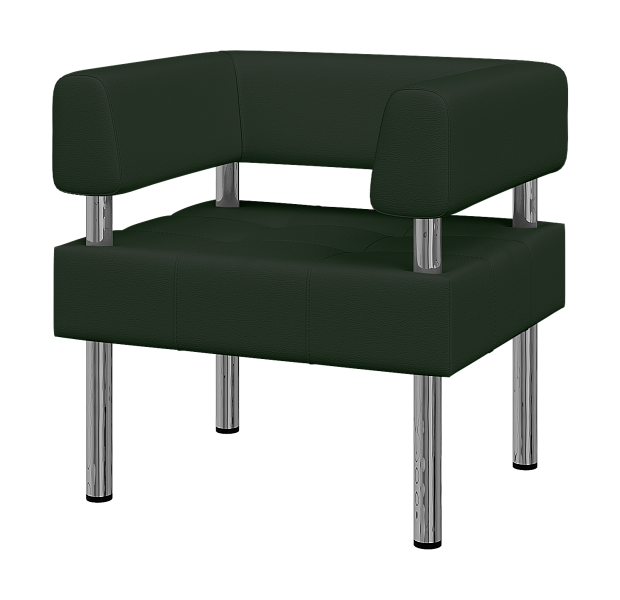 картинка Офисный диван одноместный Бизнес Bu1-2