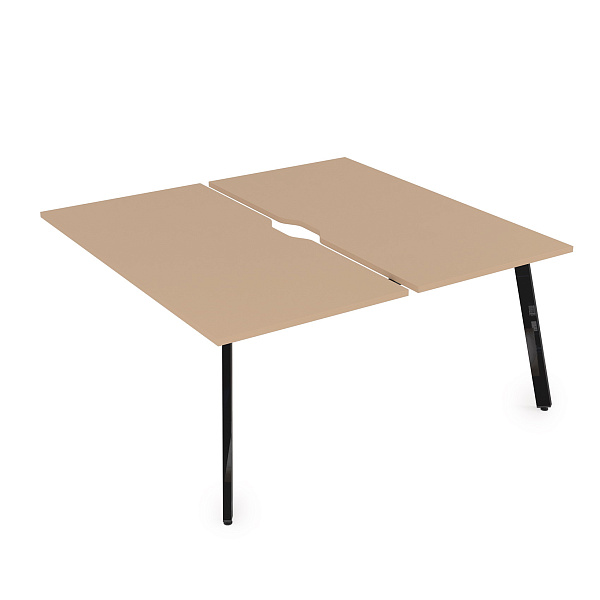 картинка Стол системы Бенч, сдвоенный, на 2 рабочих места - конечный ARREDO 10БДКВ.285