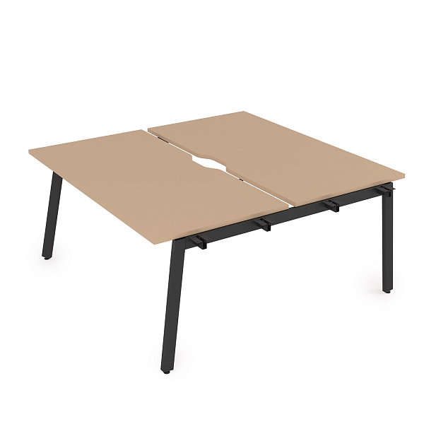 картинка Стол системы Бенч, сдвоенный, на 2 рабочих места - начальный ARREDO 10БДНВ.285