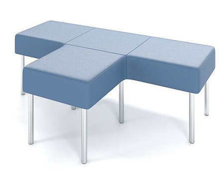 Пуф фигурный четырехместный M32-4P Lego toForm 1350*900*h450