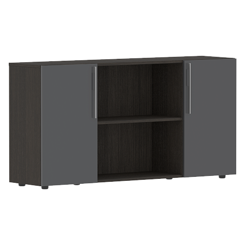 Шкаф с двумя дверями и открытой полкой КАНОН (KANON) СП-064-25-22 1600х450х800