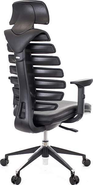 фото Кресло Everprof Ergo Black Кожа Черный