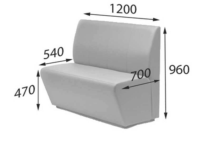 картинка Офисный диван Беллис