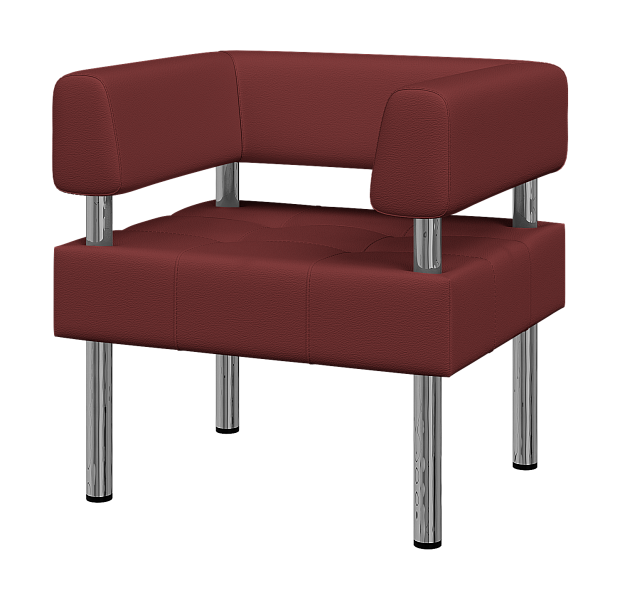 картинка Офисный диван одноместный Бизнес Bu1-2