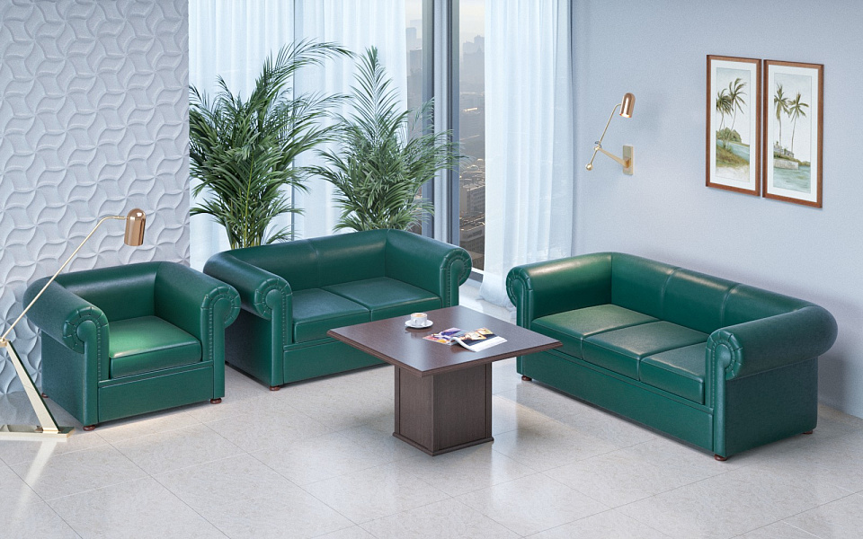 картинка Офисный диван CHAIRMAN ЧЕСТЕР ЛАЙТ