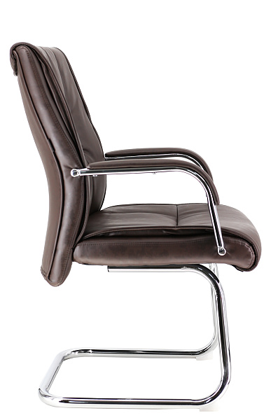 фото Кресло для посетителей Everprof Kent (Кент) CF Экокожа