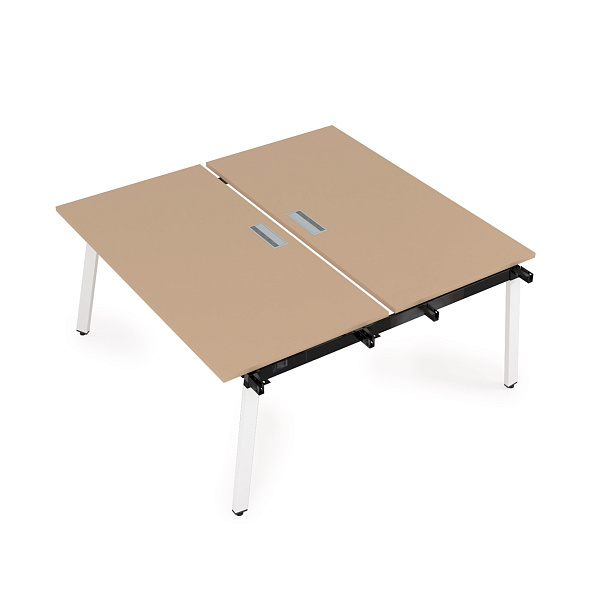 картинка Стол системы Бенч, сдвоенный, на 2 рабочих места - начальный ARREDO 10БДН.269