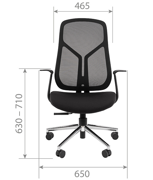 картинка Офисное кресло CHAIRMAN CH588 без подголовника